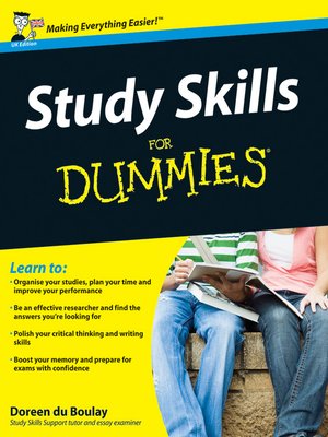 Study Skills For Dummies - ebook